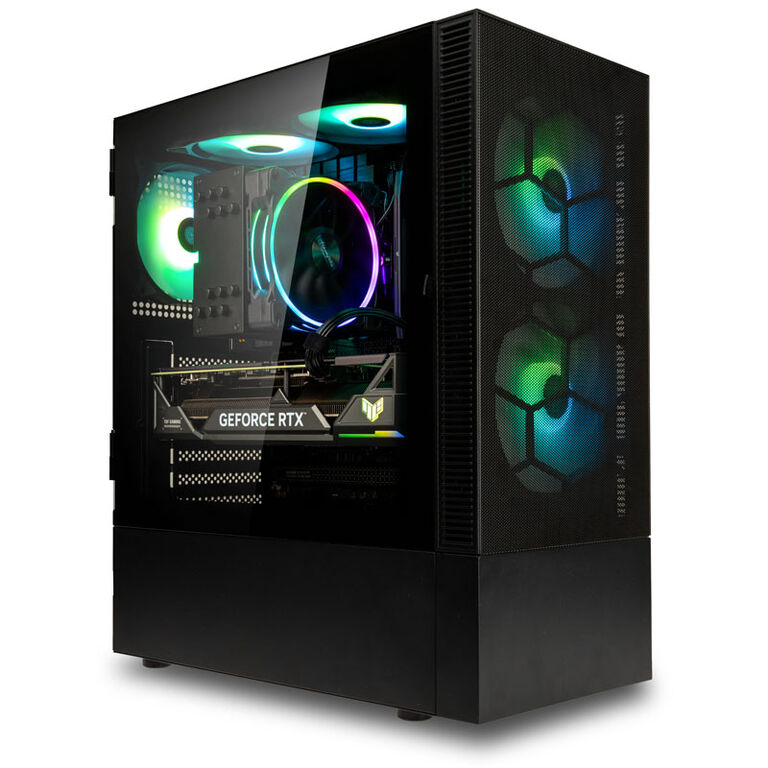 Gaming PC Avalanche, AMD Ryzen 7 7800X3D, NVIDIA GeForce RTX 4070 Ti - Pre-built PC image number 1