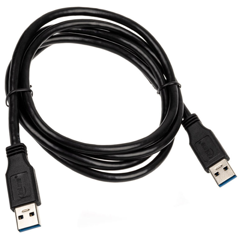 InLine USB 3.0 Cable, A to A, black - 1.5m image number 1
