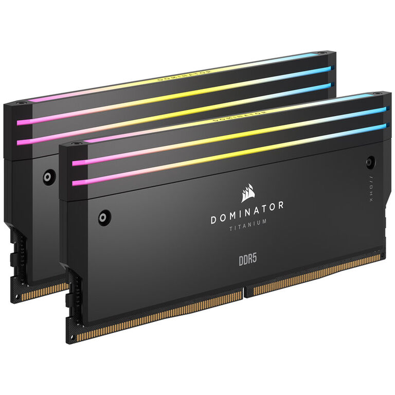 Corsair Dominator Titanium DDR5-7200, CL34, Intel XMP 3.0 - 32 GB Dual-Kit, schwarz image number 0