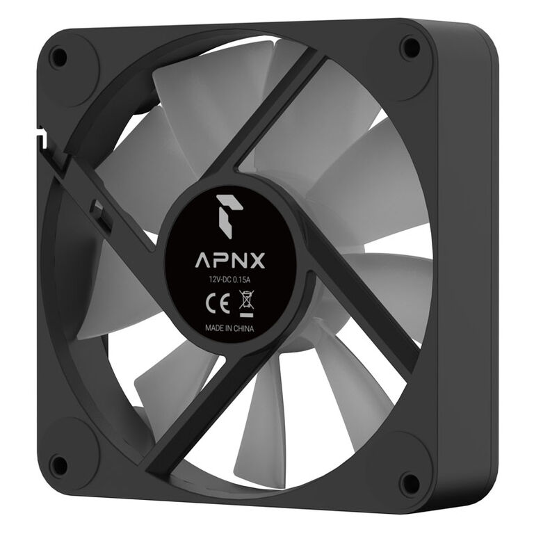 APNX FP1-120 PWM Fan, ARGB - 120mm, black image number 8
