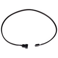 Alphacool fan cable 4-pin to 4-pin extension 60cm - black