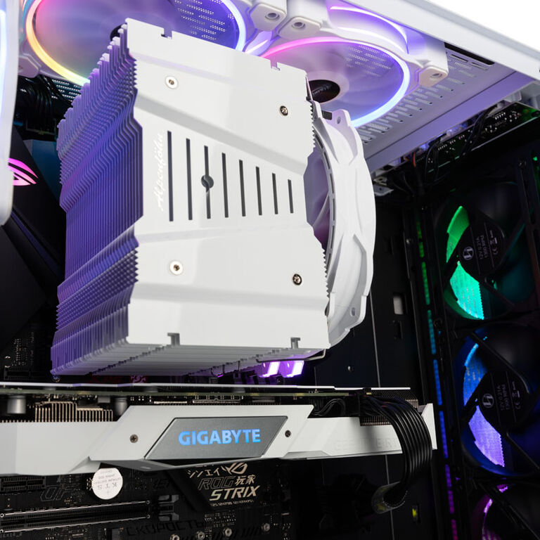 Gaming PC White Beauty GeForce Battle Royal Edition, Ryzen 5 5600, NVIDIA GeForce RTX 4060 image number 7