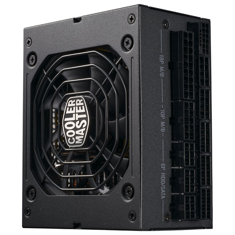 Cooler Master V-Series SFX power supply, 80 PLUS Platinum, modular, ATX 3.0, PCIe 5.0 - 1100 Watt image number 1