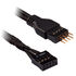 Corsair Premium Sleeved Front Panel Cable Extension Kit, black image number null