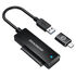 Grey Gear USB-C and USB-A cable for 2.5-inch SATA drives image number null