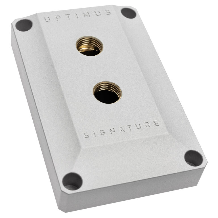 Optimus Signature V3 CPU water cooler, AM5, Direct-Die - nickel-plated copper cold plate, silver image number 0