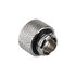 Alphacool Eiszapfen Adapter straight G1/4 inch female to G1/4 inch male - chrome silver image number null