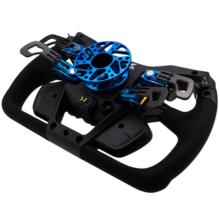 Cube Controls GTX2 Steering Wheel, white/blue - 32cm Grip image number 2