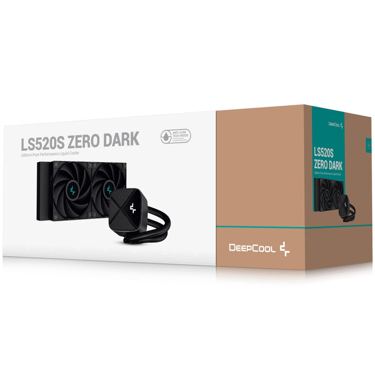 DeepCool LS520S Zero Dark Complete Water Cooling, 240 mm - black image number 5