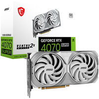 MSI GeForce RTX 4070 Super Ventus 2X White OC 12G, 12288 MB GDDR6X