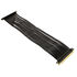 Ssupd Riser Flat Ribbon Cable - PCIe 4.0, 430mm, black image number null