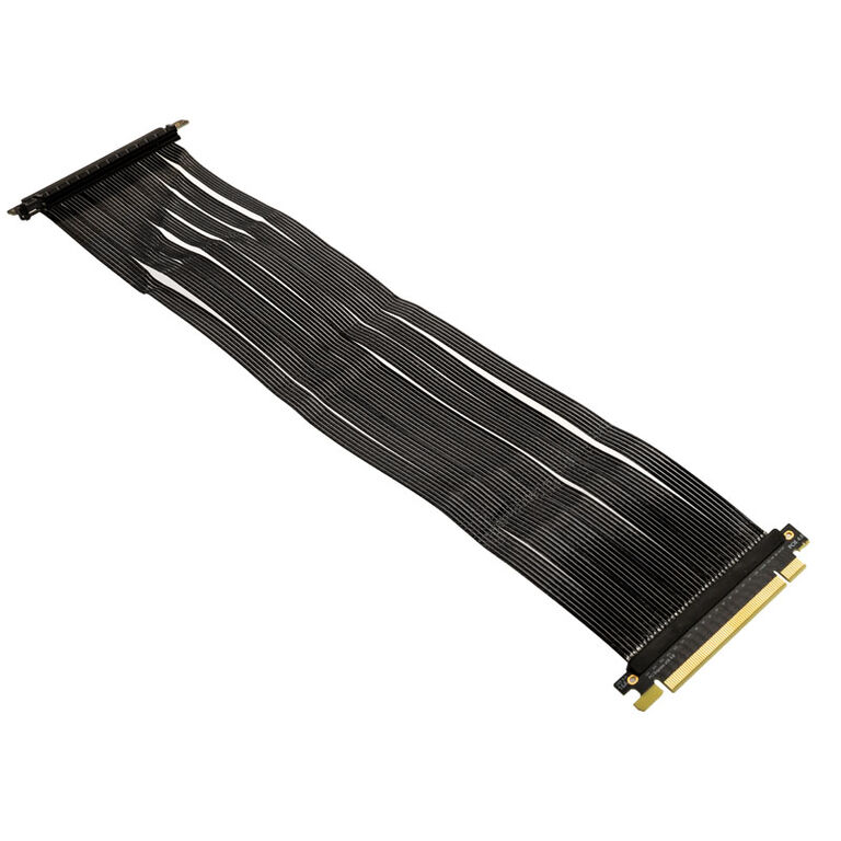 Ssupd Riser Flat Ribbon Cable - PCIe 4.0, 430mm, black image number 0