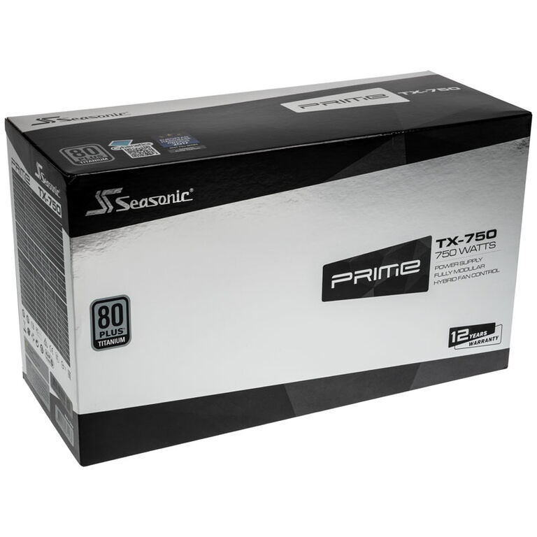 Seasonic Prime TX 80 PLUS Titanium power supply, modular - 750 Watt image number 6