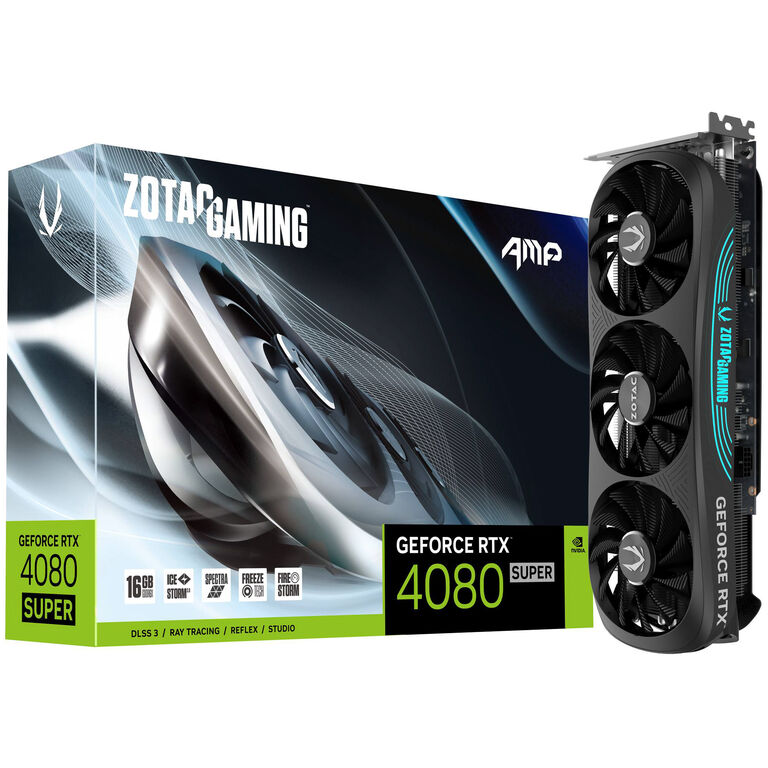 ZOTAC Gaming GeForce RTX 4080 Super AMP Edition, 16384 MB GDDR6X image number 0