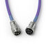 Glorious Coiled Cable Nebula, USB-C to USB-A, 1.37m - purple image number null