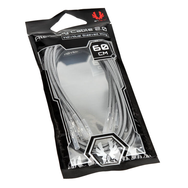 BitFenix Alchemy 2.0 PSU Cable, 5x 60cm - grey image number 4