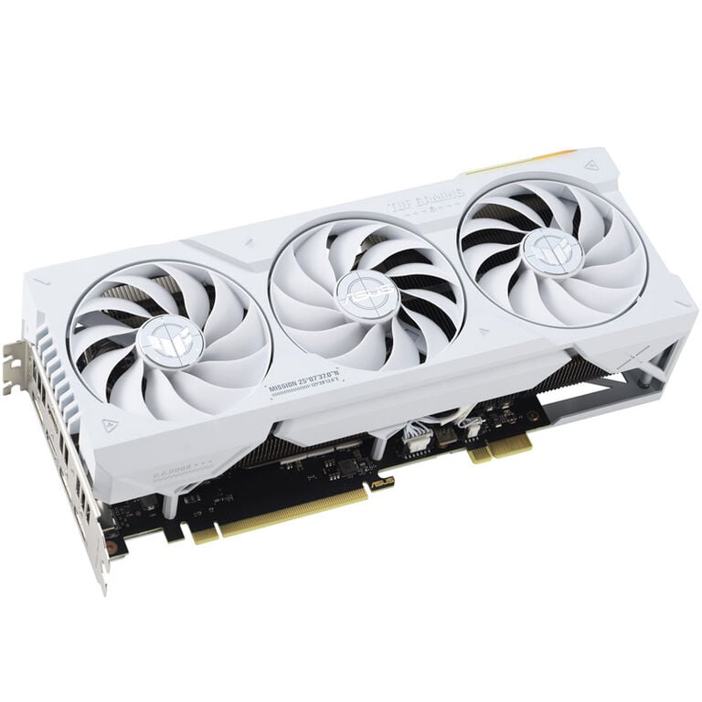 ASUS GeForce RTX 4070 Ti Super TUF O16G BTF White, 16384 MB GDDR6X image number 1