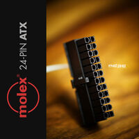 MDPC-X 24-Pin ATX Connector by Molex - black