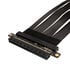 Akasa Riser Black X2 Mark IV, Premium PCIe 4.0 x16 Riser Cable, 20 cm - black image number null