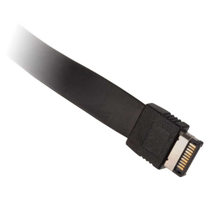 Akasa Low Profile PCI Bracket Adapter, USB 3.1 Type C - black image number 3