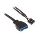 Akasa Adapter intern USB 3.0 zu intern USB 2.0 - 15 cm