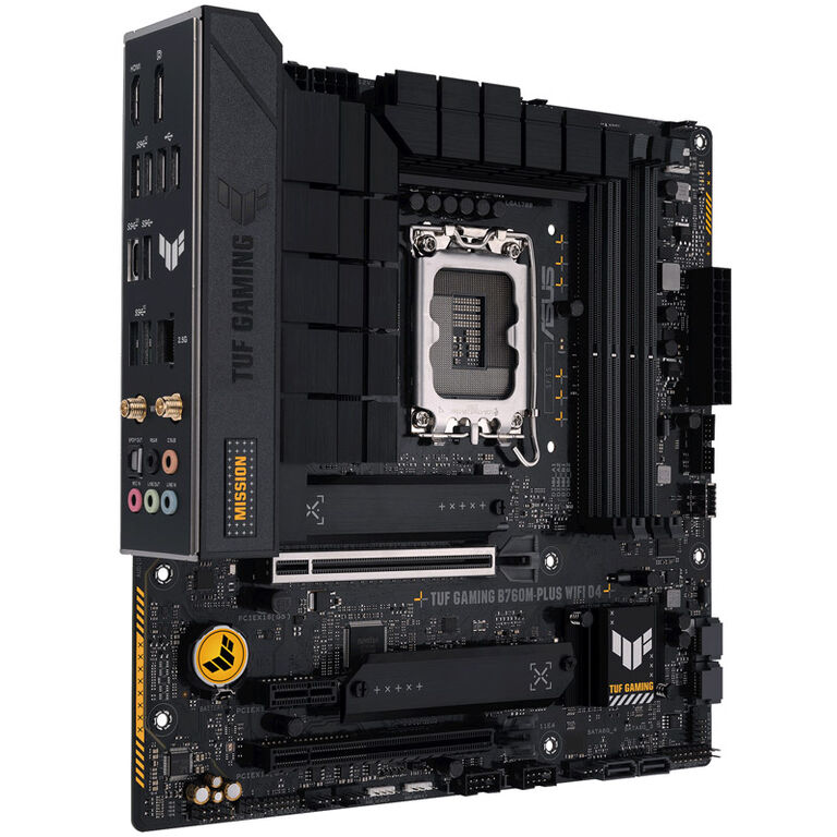 ASUS TUF Gaming B760M-Plus WiFi D4, Intel B760 motherboard - Socket 1700, DDR4 image number 1