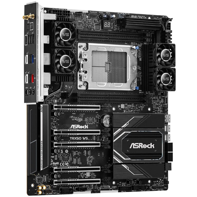 ASRock TRX50 WS, AMD TRX50 motherboard - Socket sTR5, DDR5 image number 1