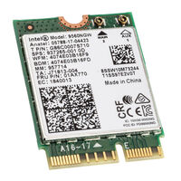 Intel Dual-Band Wireless-AC 9560 vPro, WLAN + Bluetooth 5.1 Adapter - M.2/A-E-Key, CNVi