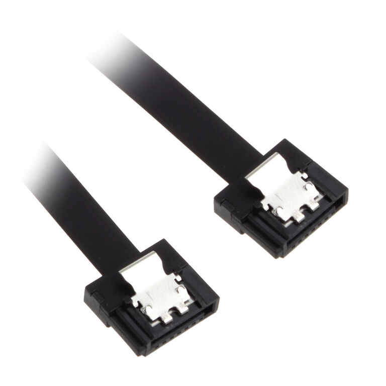 Akasa Proslim SATA 3 Kabel 50cm gerade - black image number 0