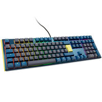 Ducky One 3 Daybreak Gaming Keyboard, RGB LED - MX-Silent-Red