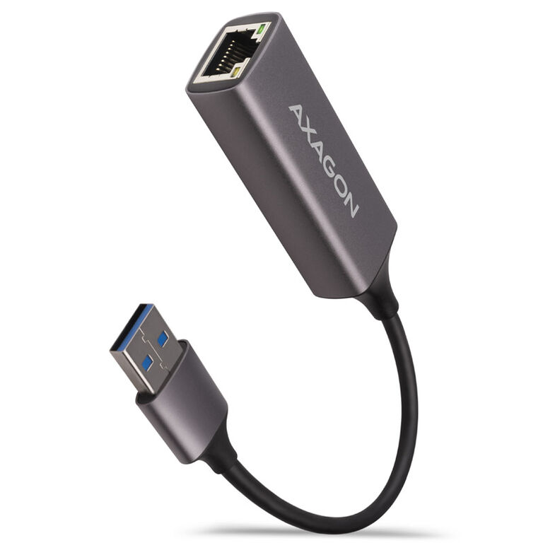 AXAGON ADE-TR Gigabit Ethernet 10/100/1000 Adapter - USB 3.1 Type A, Titanium Grey image number 0