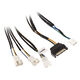 Akasa Flexa FP3S PWM Splitter Cable (3 Fans) - sleeved, 30cm