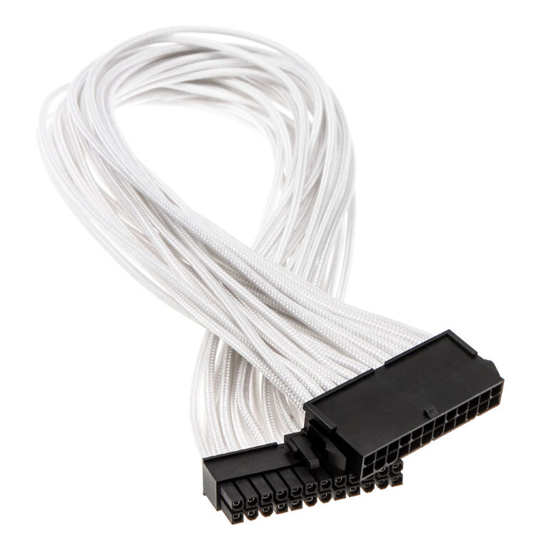 PHANTEKS 24-Pin ATX Extension 50cm - sleeved white image number 1