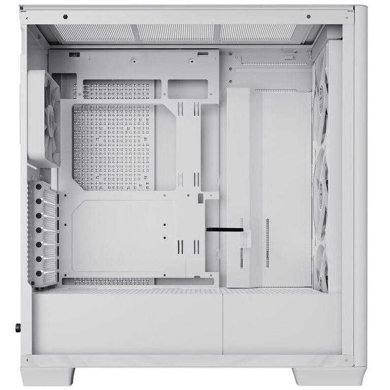 APNX C1 Mid-Tower ATX Case, Tempered Glass - white image number 7