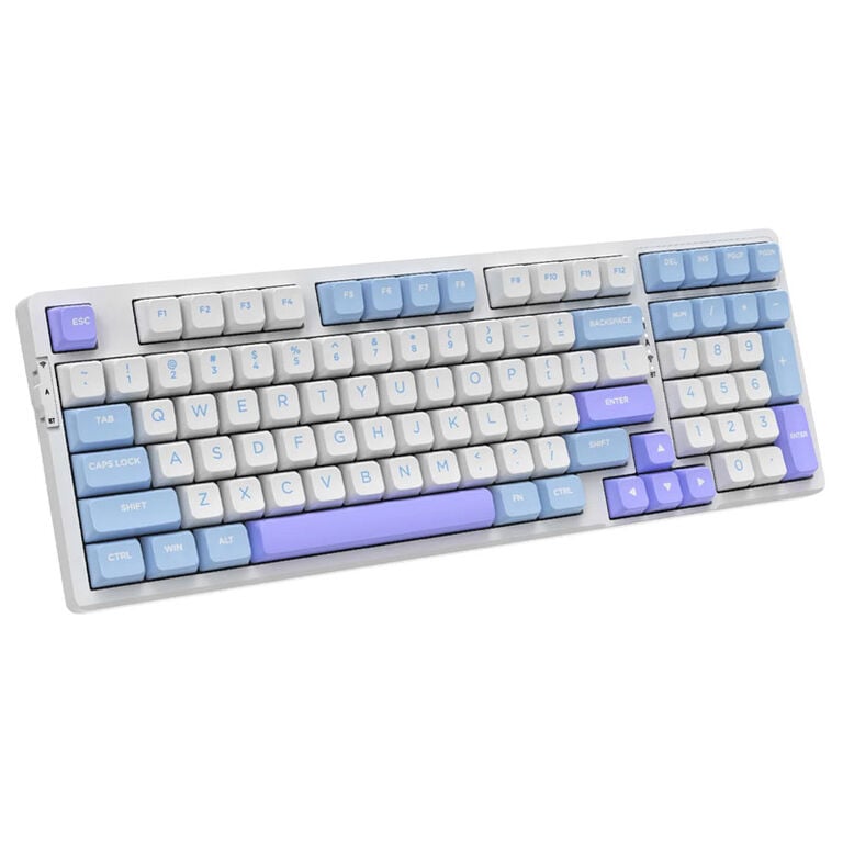 VGN V98Pro V2 Gaming Keyboard, Blueberry Ice Cream - Sea Salt (US) image number 1