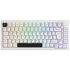 AKKO 5075B Plus "Black on White" Gaming Keyboard - V3 Pro Cream Blue image number null
