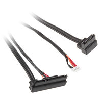 SilverStone SST-CP12 SATA power and data cable - black