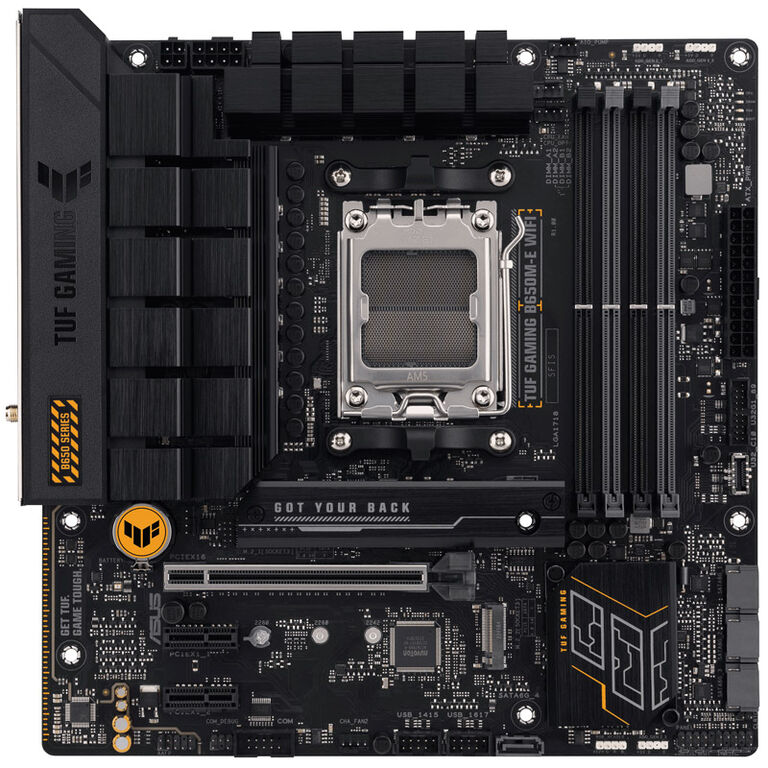 ASUS TUF Gaming B650M-E WIFI, AMD B650 motherboard, Socket AM5, DDR5 image number 2