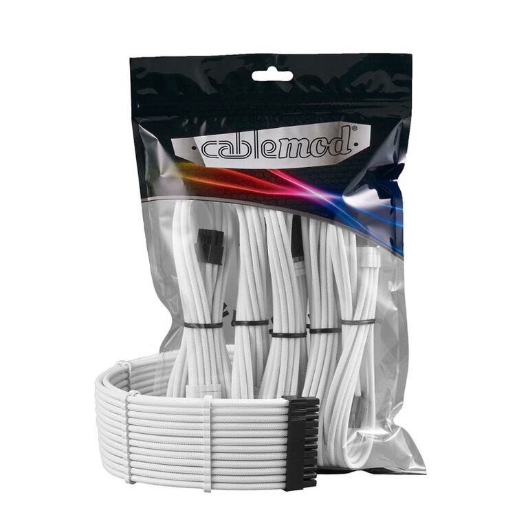 CableMod PRO ModMesh 12VHPWR Cable Extension Kit - white image number 3