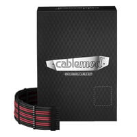 CableMod C-Series PRO ModMesh Cable Kit for Corsair AXi/HXi/RM (Yellow Label) - black/blood red