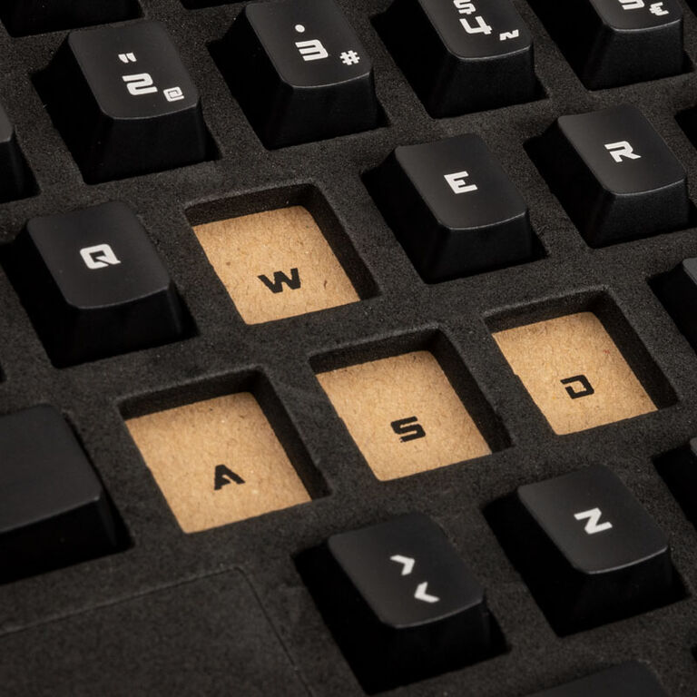 Das Keyboard Clear Black, Lasered Spy Agency Keycap Set - Spanisch image number 4