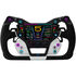 Cube Controls GTX2 Steering Wheel, white/blue - 30cm Grip image number null