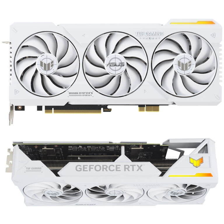 ASUS GeForce RTX 4070 Ti Super TUF O16G BTF White, 16384 MB GDDR6X image number 2