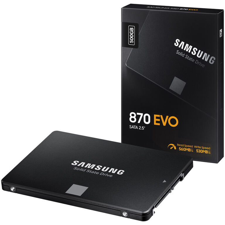 Samsung 870 EVO 2.5 inch SSD, SATA 6G - 500 GB image number 0