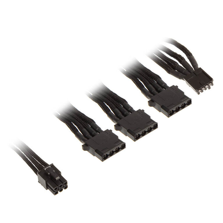 SilverStone 4-pin Molex/Floppy cable for modular power supplies - 550mm image number 0