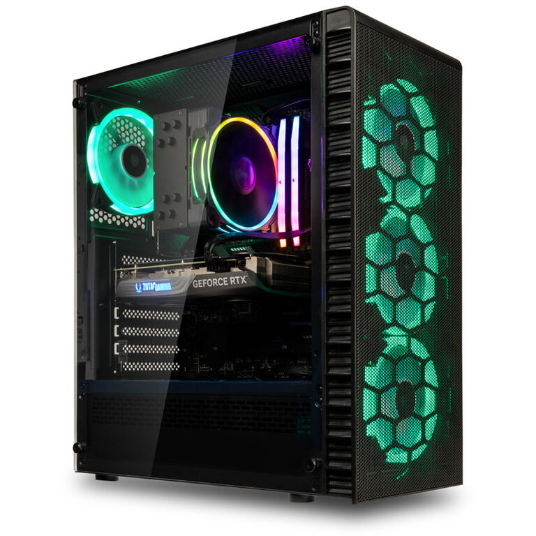 Gaming PC Tormentor, Intel Core i5-13600K, NVIDIA GeForce RTX 4060 Ti - Pre-built PC image number 1