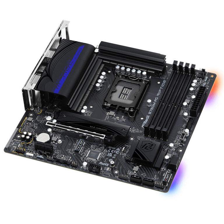 ASRock B760M PG Riptide, Intel B760 Motherboard - Socket 1700, DDR5 image number 4