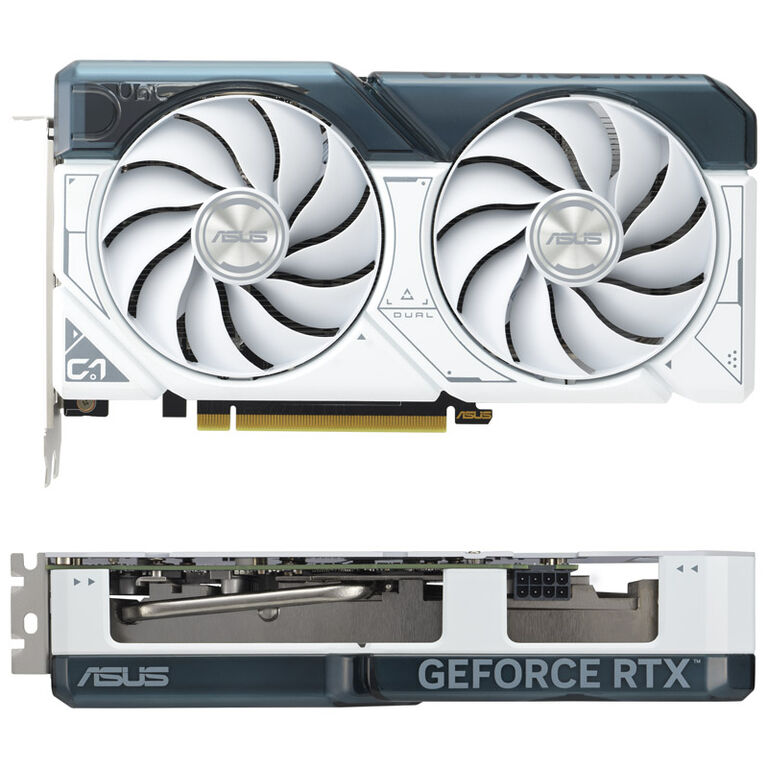 ASUS GeForce RTX 4060 Dual O8G White, 8182 MB GDDR6 image number 2