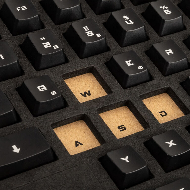 Das Keyboard Clear Black, Lasered Spy Agency Keycap Set - Deutsch image number 4