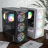 Montech X3 Glass Midi-Tower, RGB, Tempered Glass - white image number null